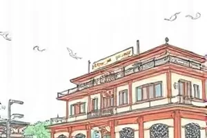 《外卖骑手的午休地图》封面：电动车与树荫