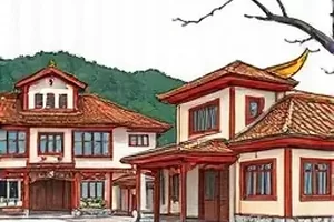 《一场没有观众的演出》封面：空剧场座椅与舞台灯