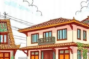 《夜班护士的十二小时》封面：护士站走廊与夜灯